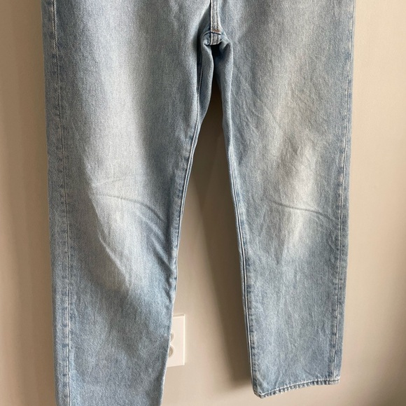 Madewell Low-Slung Straight Jeans - Light Wash - Size 24 - Picture 9 of 14
